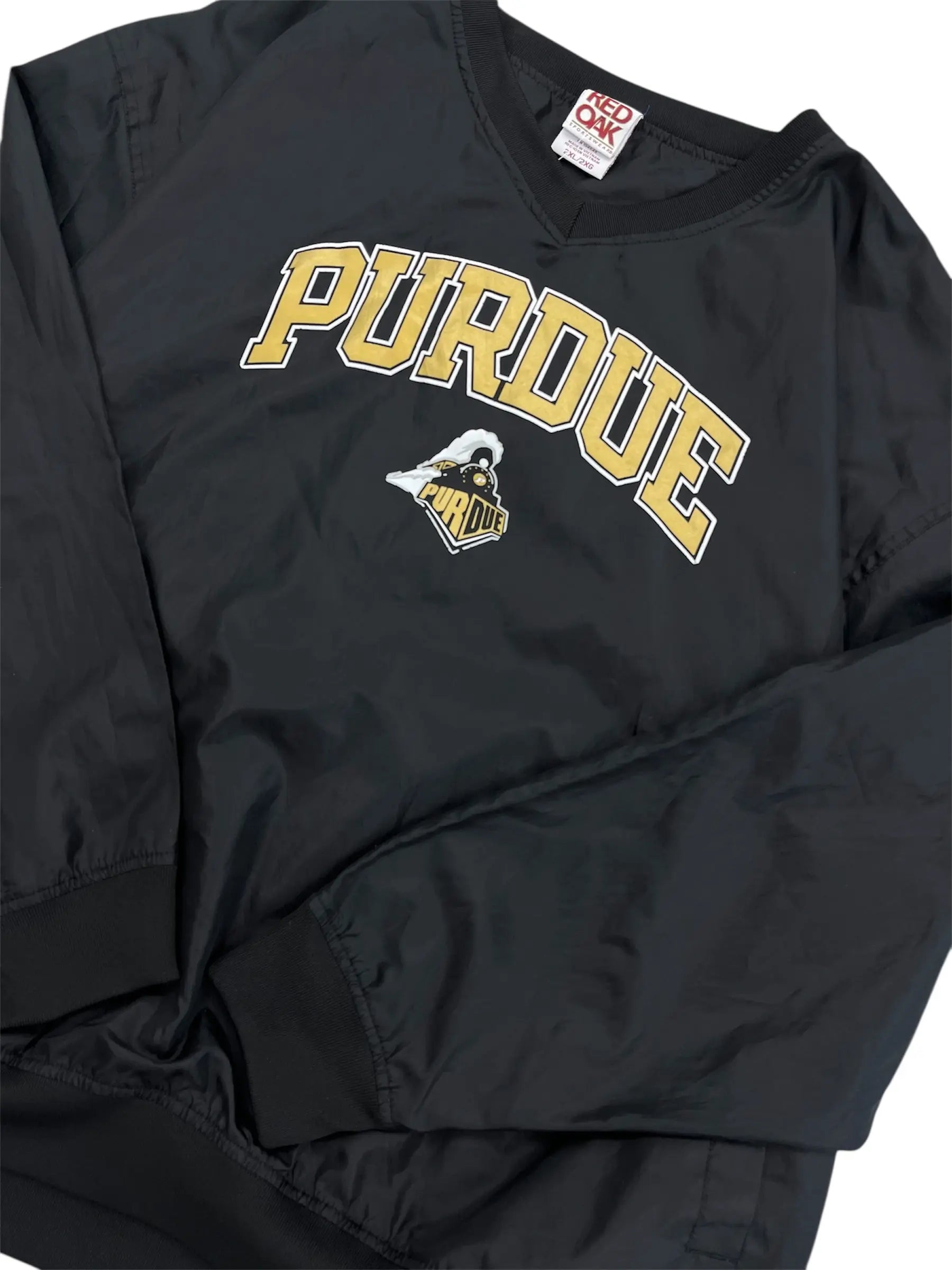 Y2K 2000s Purdue Graphic Pullover - XXL Hammered Threads