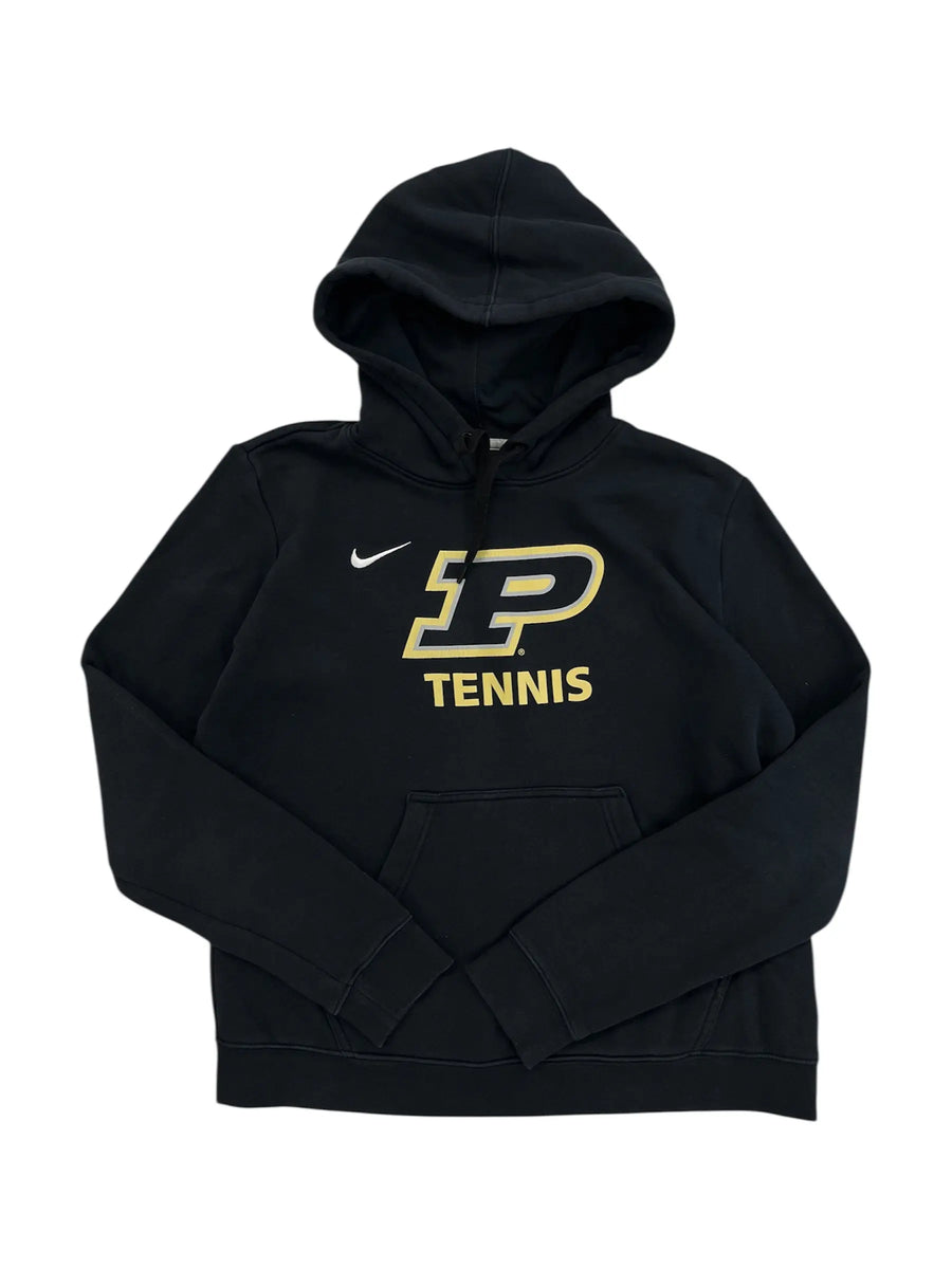 New Age Nike Purdue Tennis Graphic Hooded Sweatshirt - L Hammered Threads