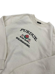 2001 Purdue Rose Bowl Embroidered Crewneck Sweatshirt - XL Hammered Threads
