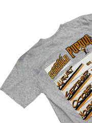 1996 Purdue Football Graphic Tshirt - L Hammered Threads