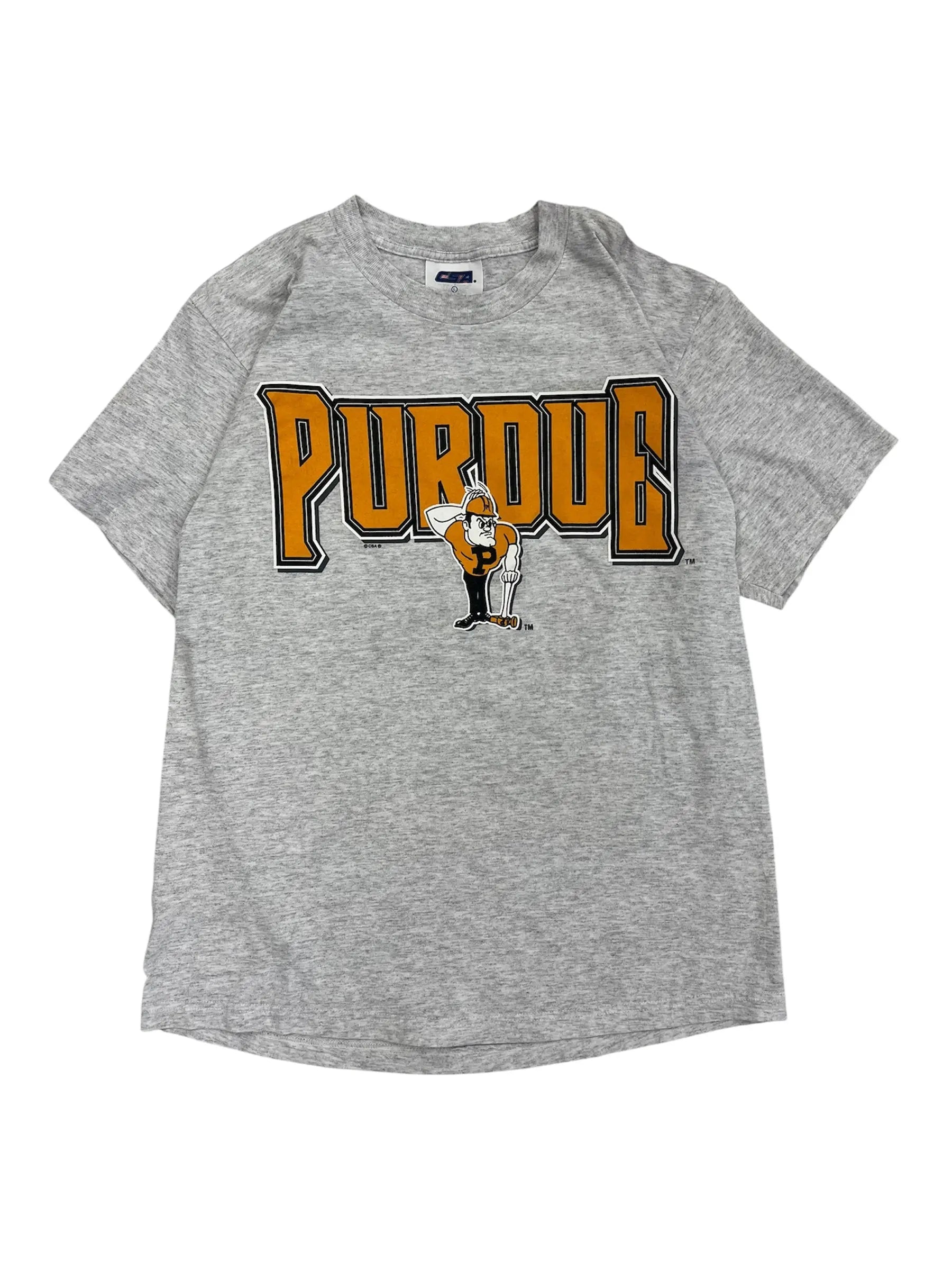 1996 Purdue Football Graphic Tshirt - L Hammered Threads