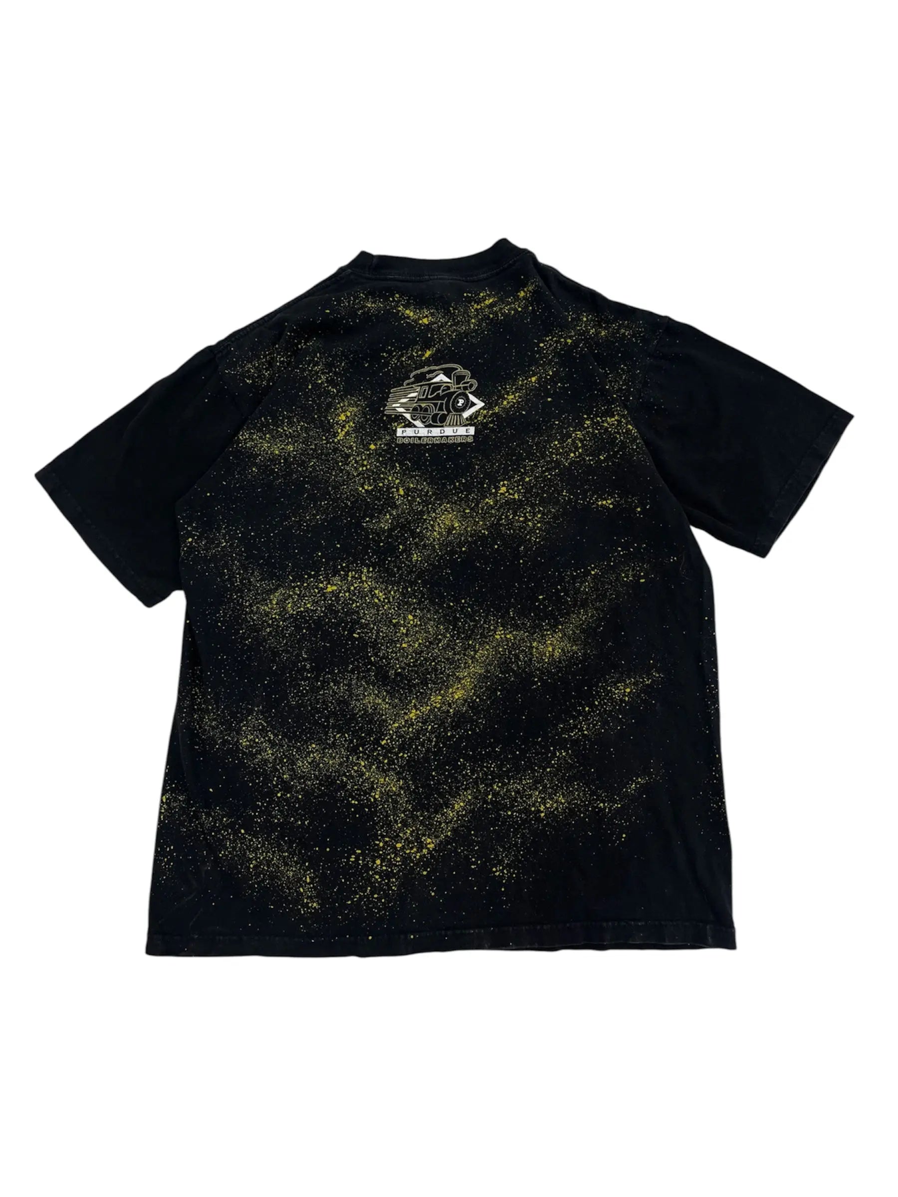 Vintage 90s Purdue Boilermakers Football Graphic Tshirt - L Hammered Threads