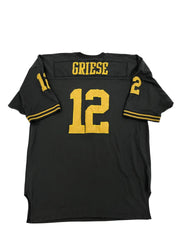 Y2K 2000s Retro Purdue Embroidered Football Jersey- Size 56 Hammered Threads