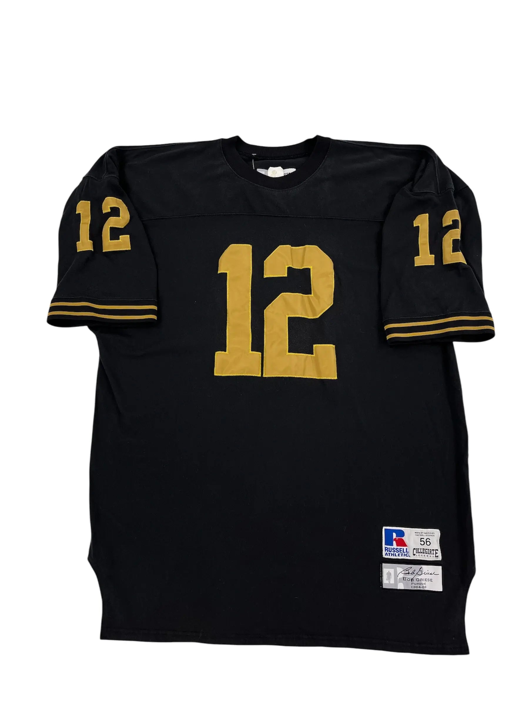 Y2K 2000s Retro Purdue Embroidered Football Jersey- Size 56 Hammered Threads