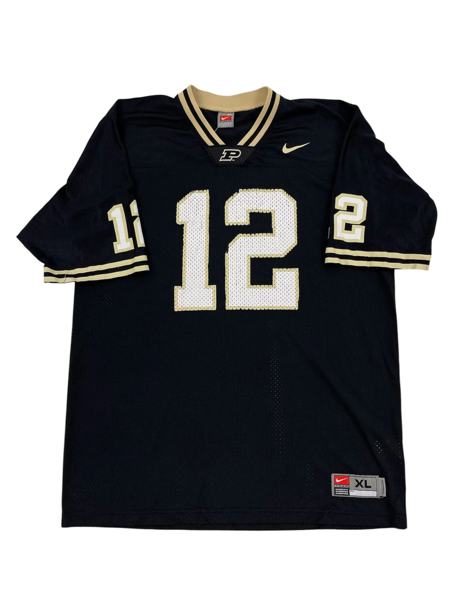 Y2K 2000s Purdue Nike Football Graphic Jersey- XL Hammered Threads