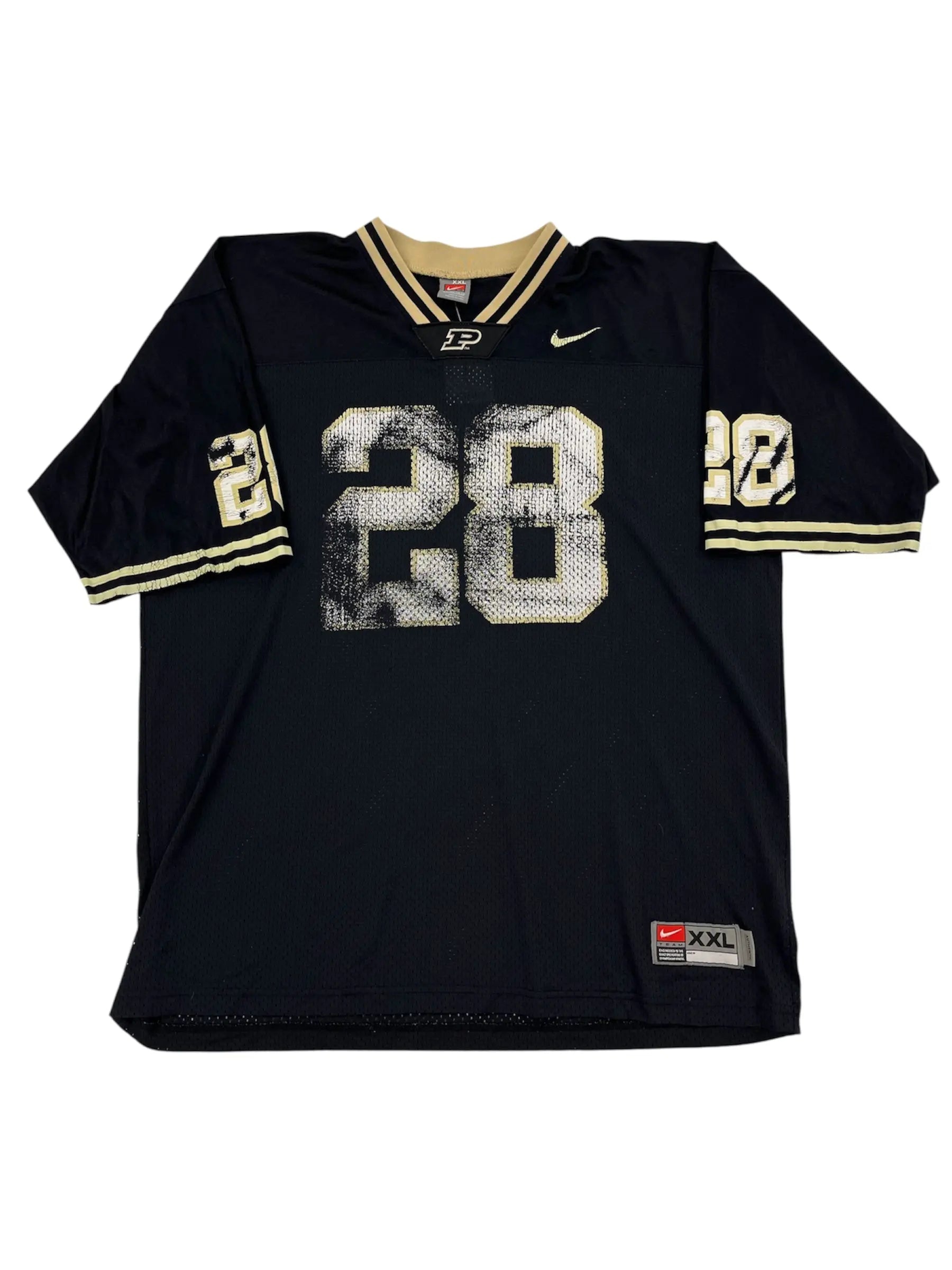 Vintage 90s Purdue Nike Football Jersey- XXL Hammered Threads