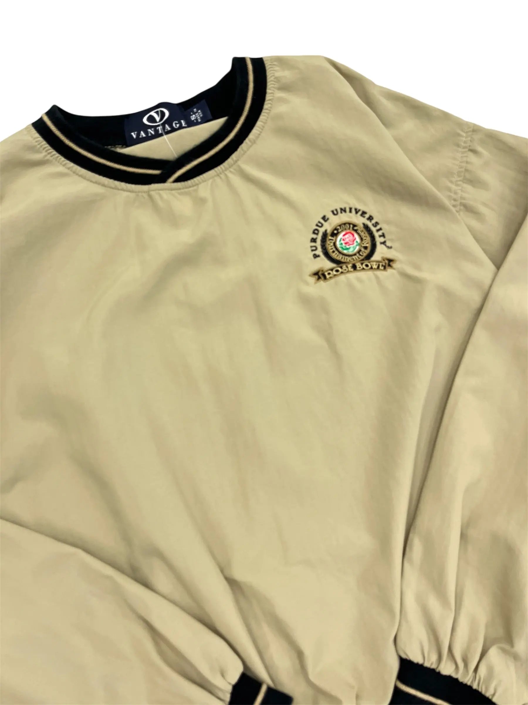 2001 Purdue University Rose Bowl Embroidered Pullover - L Hammered Threads