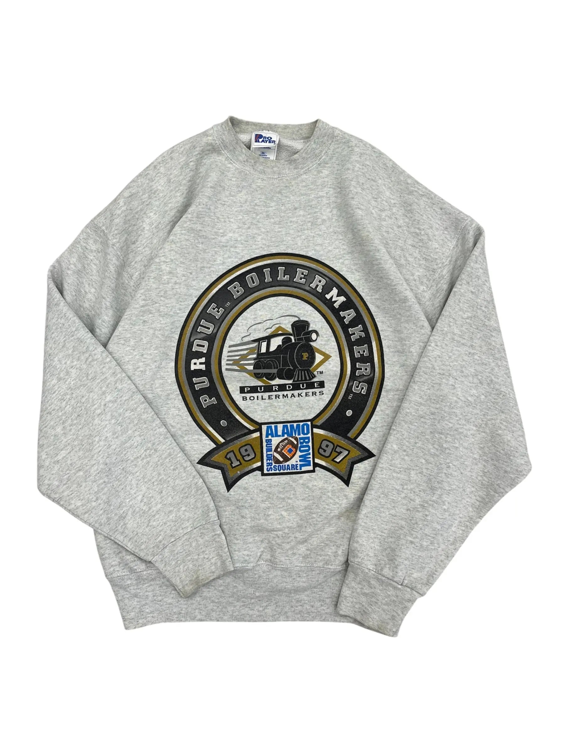 1997 Purdue Boilermakers Football Graphic Crewneck Sweatshirt- XXL Hammered Threads