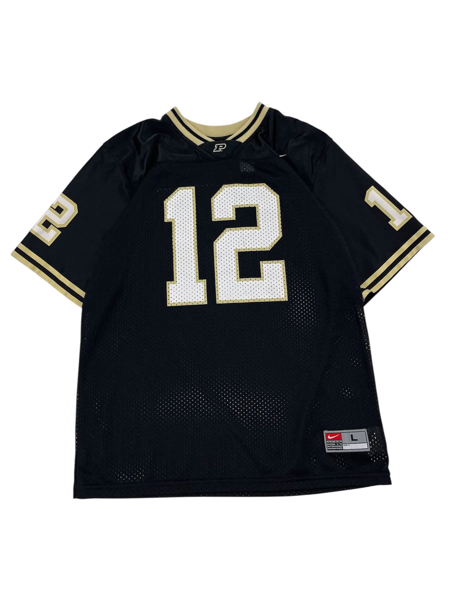 Y2K 2000s Purdue Nike Football Jersey - S Hammered Threads