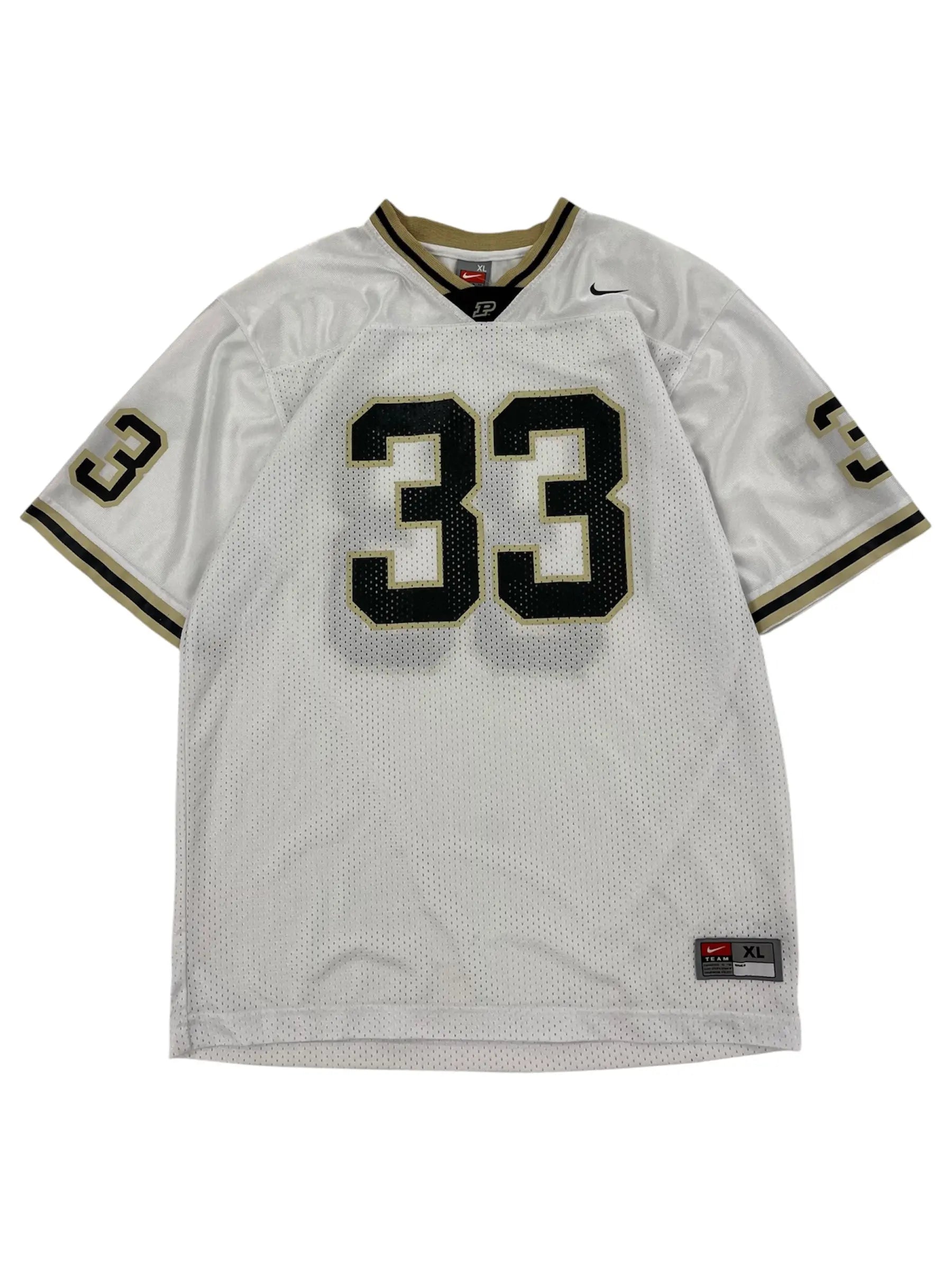 Y2K 2000s Purdue Nike Football Jersey - S Hammered Threads