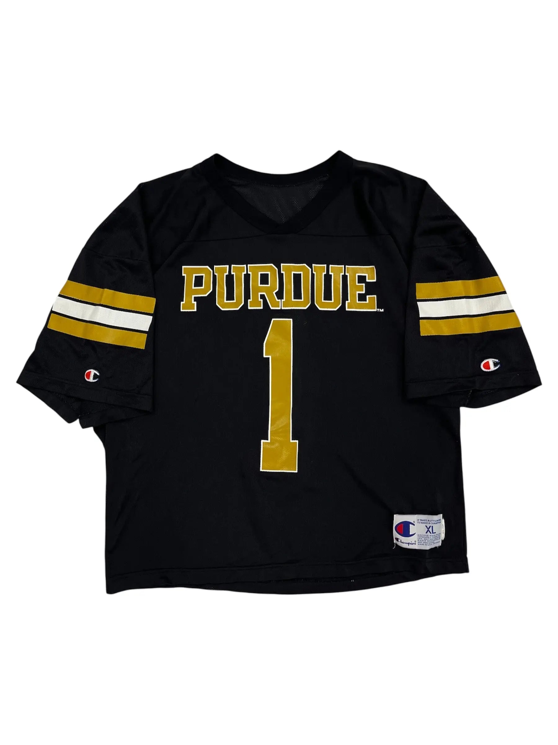 Vintage 90s Purdue Football Jersey - XL Hammered Threads