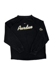 Y2K 2000s Purdue Nike Graphic Long Sleeve Shirt - L Hammered Threads