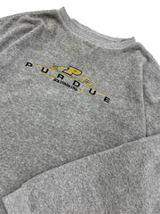 Y2K 2000s Purdue Boilermakers Embroidered Crewneck Sweatshirt -  XL Hammered Threads