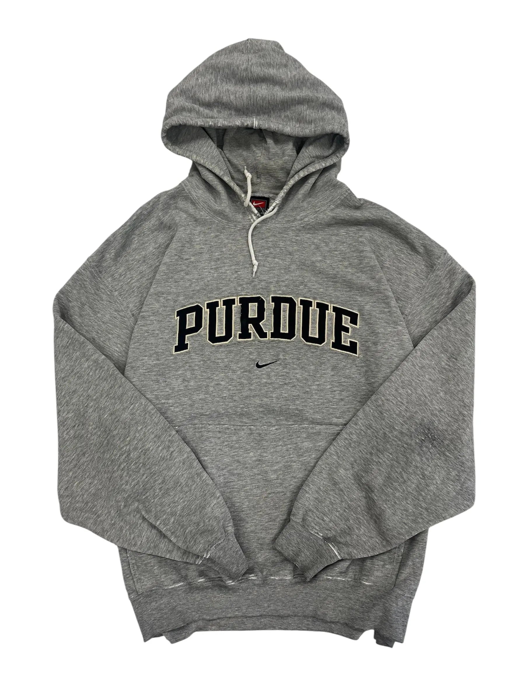 Y2K 2000s Purdue Nike Embroidered Hooded Sweatshirt - XXL Hammered Threads