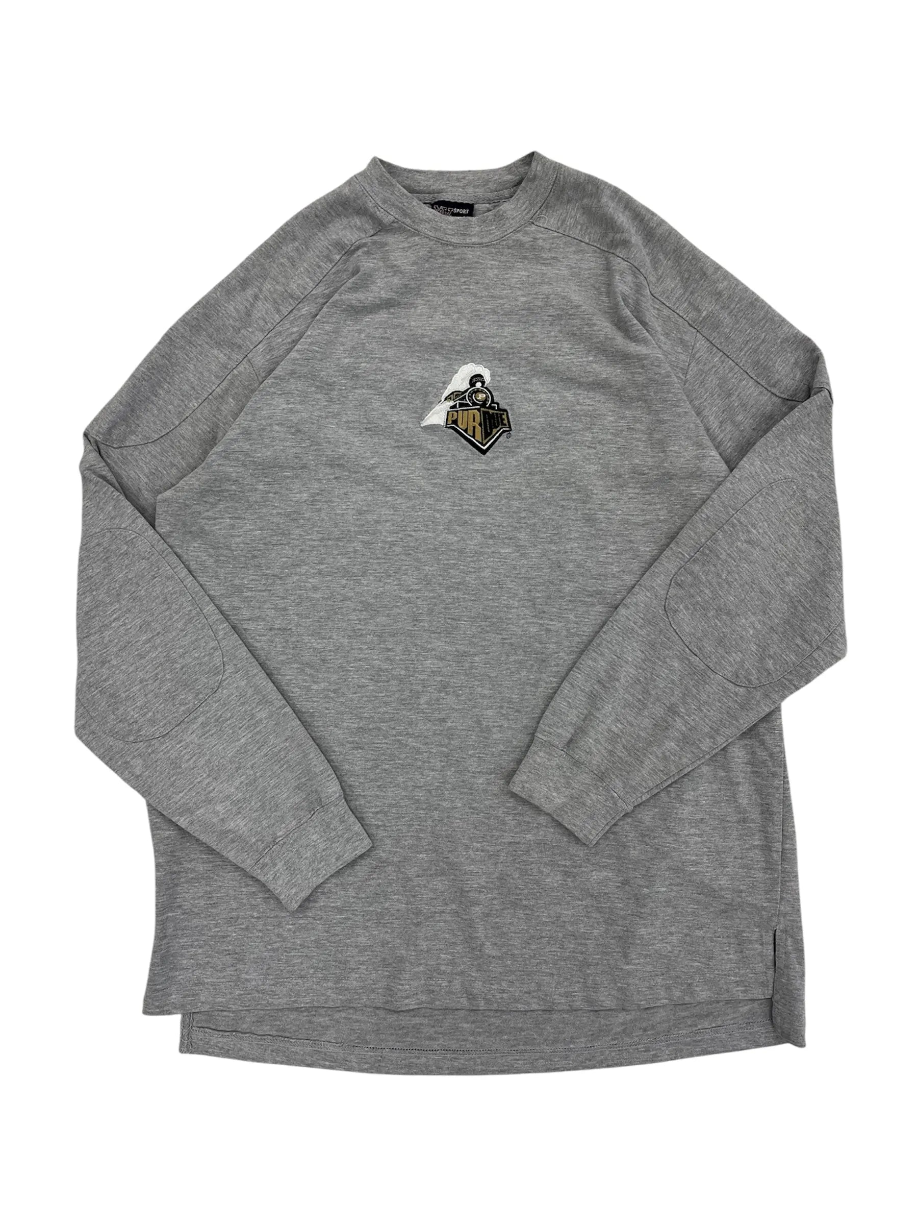 Y2K 2000s Purdue Embroidered Long Sleeve Shirt - L Hammered Threads