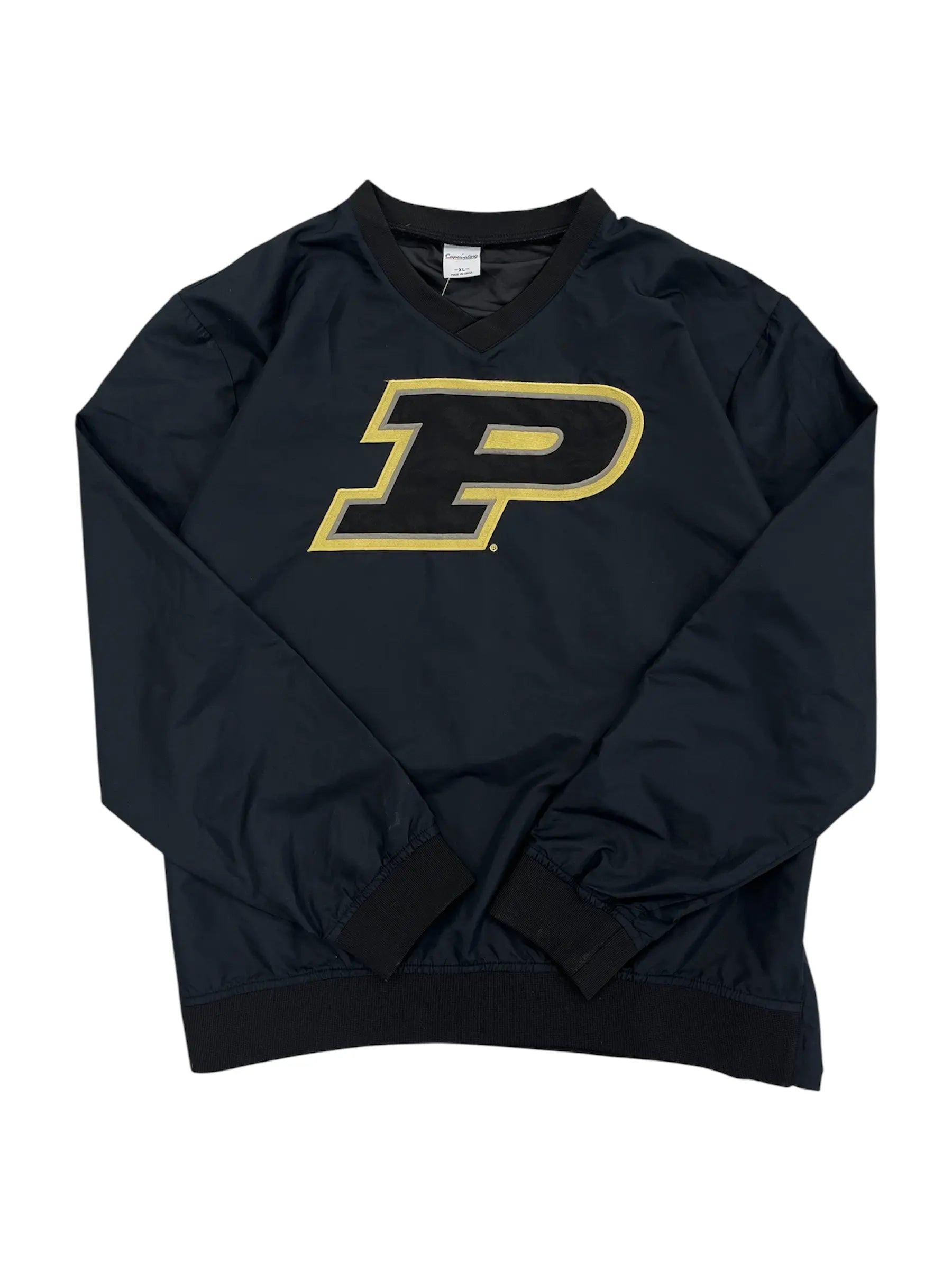 Y2K 2000s Purdue Embroidered Pullover - XL Hammered Threads