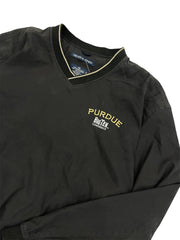 Y2K 2000s Purdue Embroidered Pullover - XXL Hammered Threads