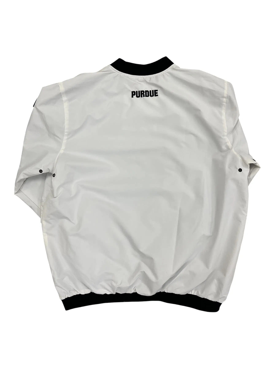 Y2K 2000s Purdue Embroidered Pullover - L Hammered Threads