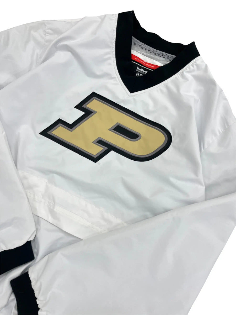 Y2K 2000s Purdue Embroidered Pullover - L Hammered Threads