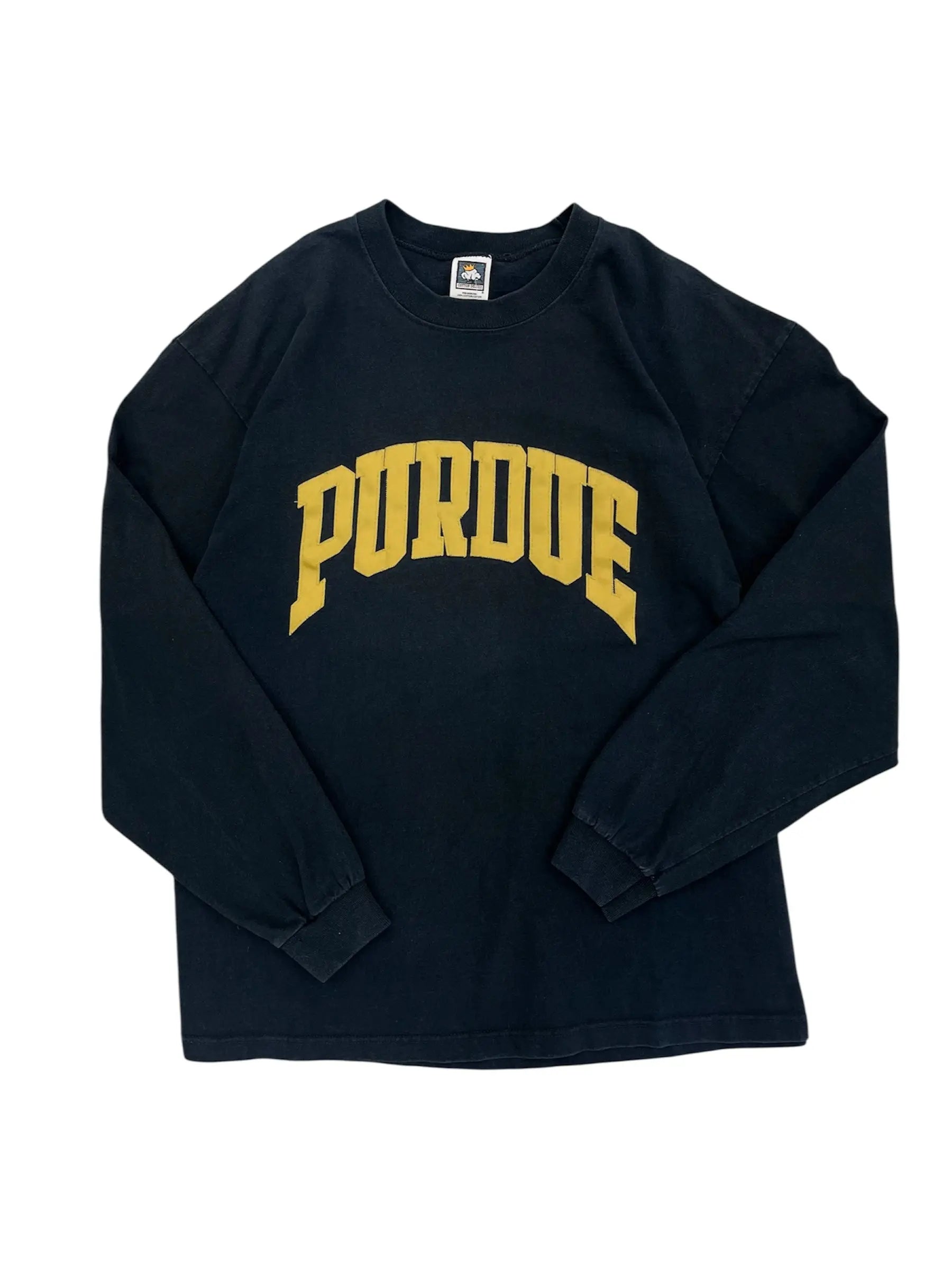 Vintage 90s Purdue Embroidered Long Sleeve Shirt - XL Hammered Threads