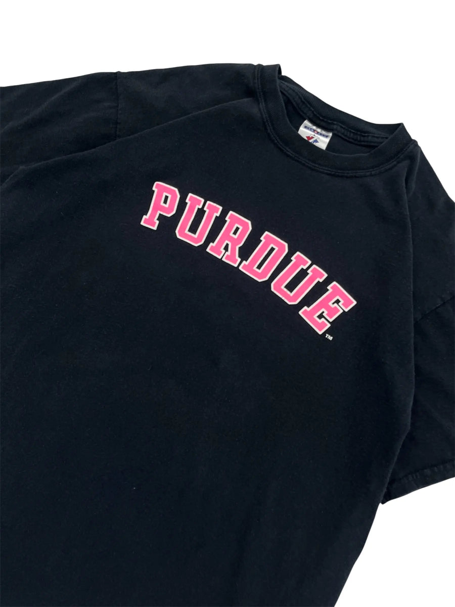 Y2K 2000s Purdue Graphic Tshirt - M Hammered Threads