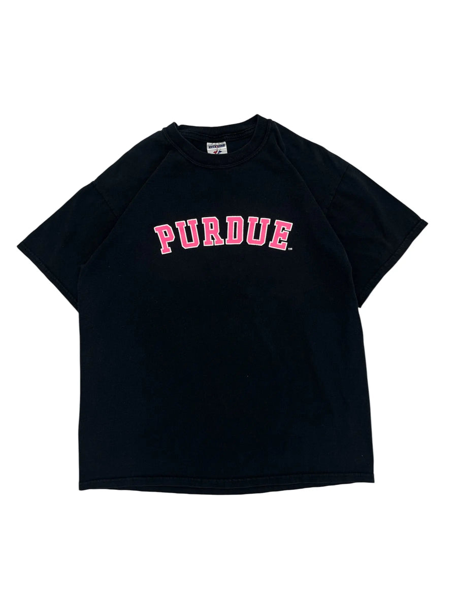 Y2K 2000s Purdue Graphic Tshirt - M Hammered Threads
