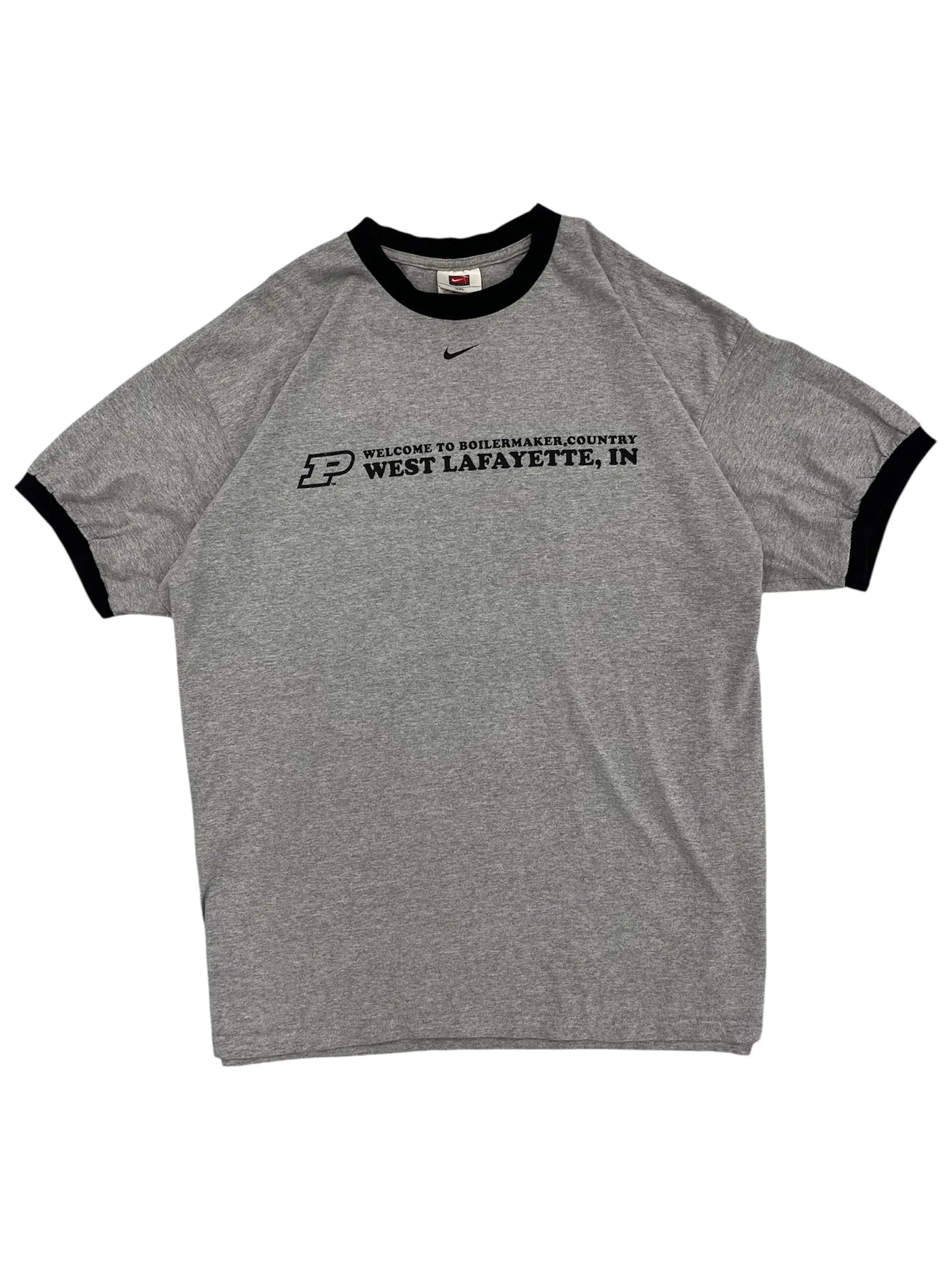 Y2K 2000s Purdue West Lafayette Nike Graphic Tshirt = XXL Hammered Threads