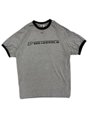 Y2K 2000s Purdue West Lafayette Nike Graphic Tshirt = XXL Hammered Threads