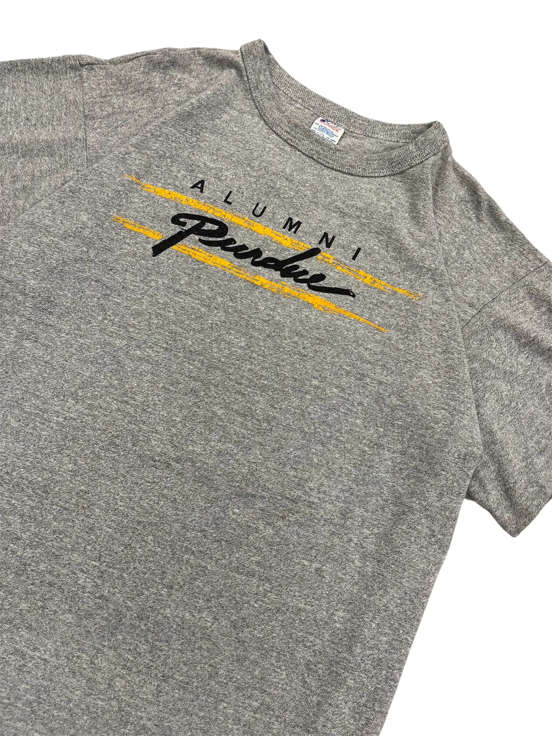 Vintage 80s Purdue Alumni Graphic Tshirt - L Hammered Threads