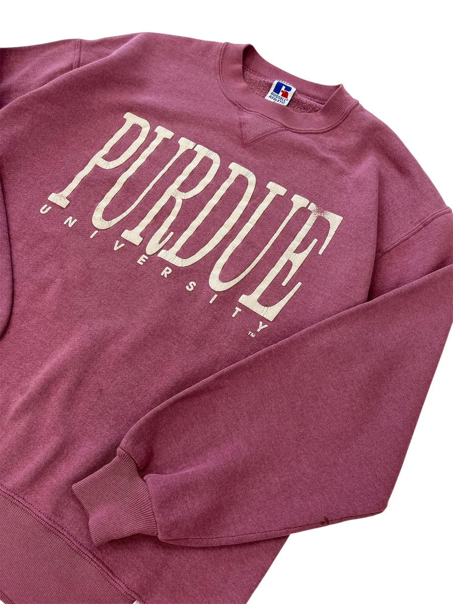 Vintage 90s Purdue University Graphic Crewneck Sweatshirt - XL Hammered Threads