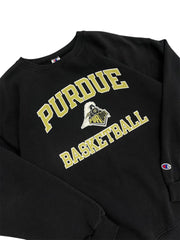 Y2K 2000s Purdue Basketball Crewneck Sweatshirt - Hammered Threads
