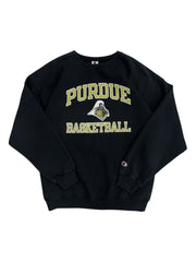 Y2K 2000s Purdue Basketball Crewneck Sweatshirt - Hammered Threads