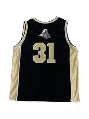 Y2K 2000s Purdue Embroidered Basketball Jersey - Hammered Threads