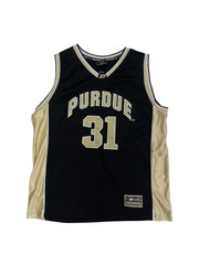 Y2K 2000s Purdue Embroidered Basketball Jersey - Hammered Threads
