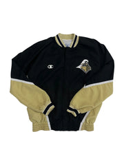 Y2K 2000s Purdue Embroidered Warm Up Jacket - Hammered Threads
