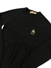 Vintage 70s Purdue Embroidered Sweater - S Hammered Threads