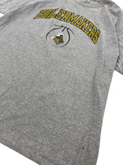 Y2K 2000s Purdue Boilermakers Graphic Basketball Tshirt - XL Hammered Threads