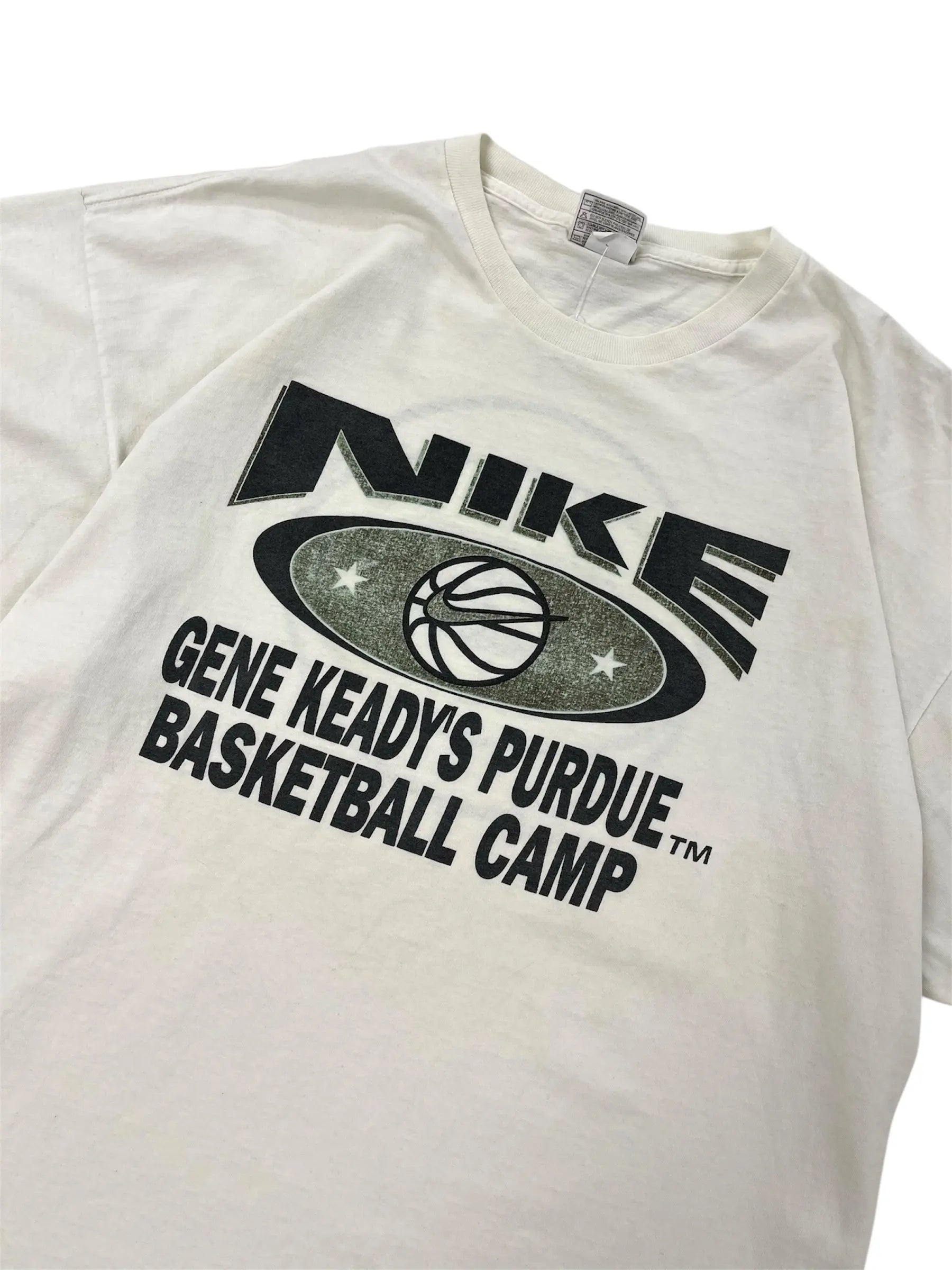 Vintage 90s Purdue Nike Basketball Camp Graphic Tshirt - XXL Hammered Threads