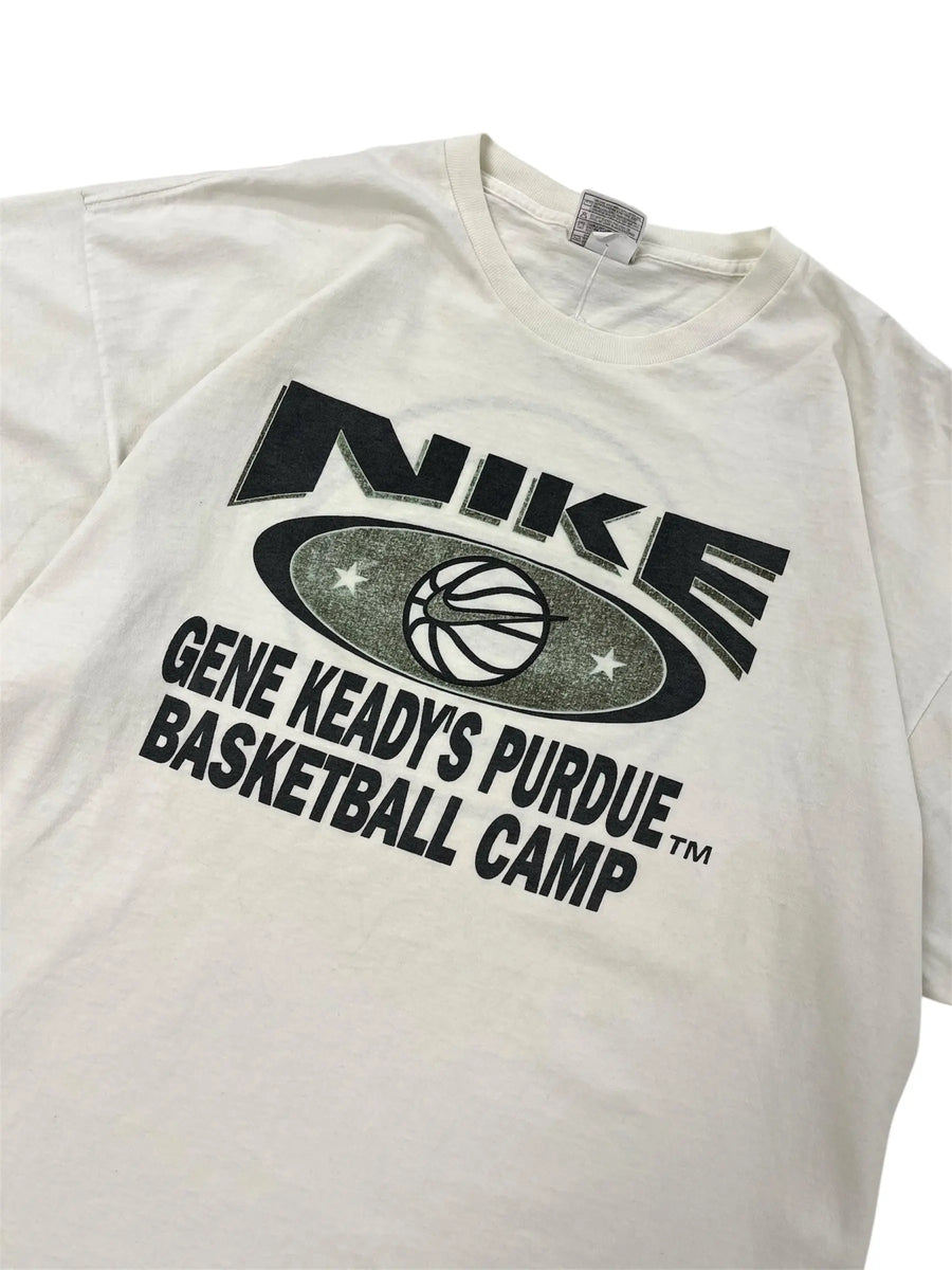 Vintage 90s Purdue Nike Basketball Camp Graphic Tshirt - XXL Hammered Threads