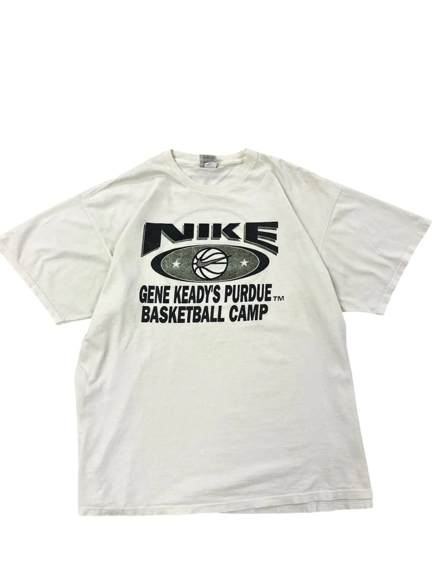 Vintage 90s Purdue Nike Basketball Camp Graphic Tshirt - XXL Hammered Threads