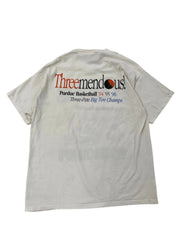 1996 Purdue Basketball Big Ten Champs 3 Pete Graphic Tshirt - L Hammered Threads