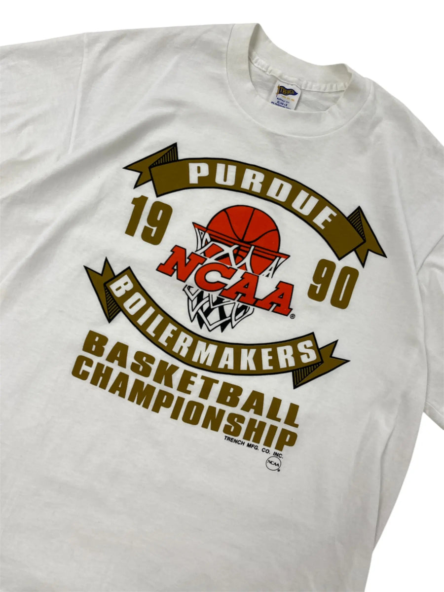 1990 Purdue Basketball NCAA Champs Graphic Tshirt - XL Hammered Threads