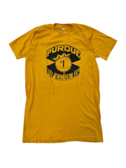 Vintage 80s Purdue Basketball Graphic Tshirt - M Hammered Threads