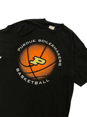 Y2K 2000s Purdue Boilermakers Basketball Graphic Tshirt - XL Hammered Threads