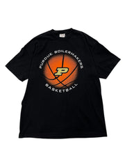 Y2K 2000s Purdue Boilermakers Basketball Graphic Tshirt - XL Hammered Threads