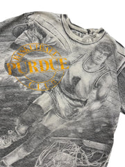 Vintage 90s Purdue Basketball Graphic Tshirt - L Hammered Threads