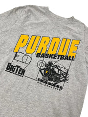 Vintage 90s Purdue Basketball Graphic Tshirt - xl Hammered Threads