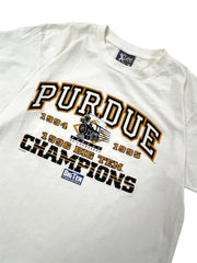 1996 Purdue Basketball 3 Pete Big Ten Champs Graphic Tshirt - xl Hammered Threads
