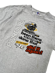 1996 Purdue Basketball 3 Pete Big Ten Champs Graphic Tshirt - xl Hammered Threads