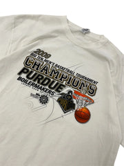 2009 Purdue Basketball Big Ten Champs Graphic Tshirt - XL Hammered Threads